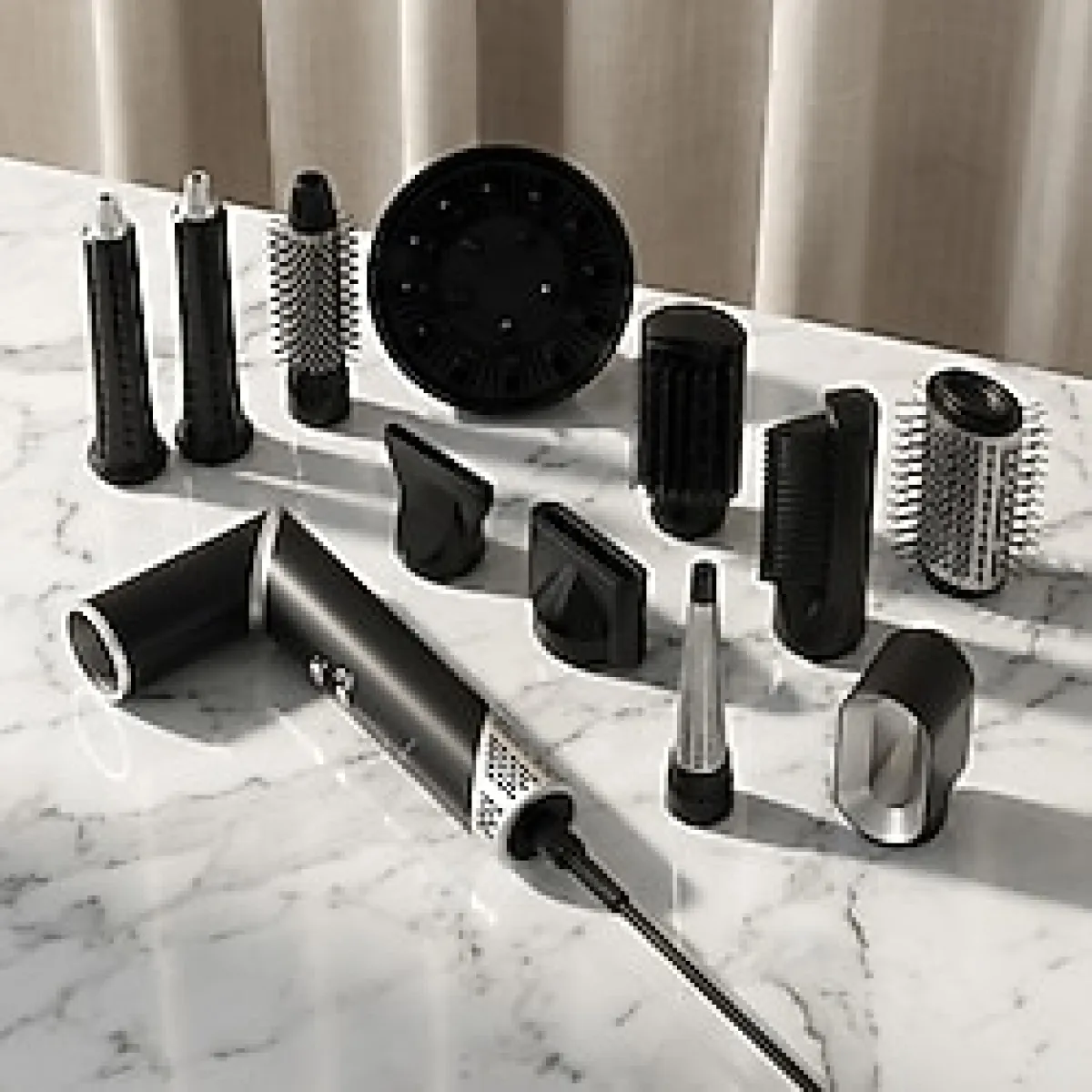 11 In 1 Multi Styler Hava Üflemeli Saç Şekillendirme Kurutma Çok Fonksiyonlu Ultra Set