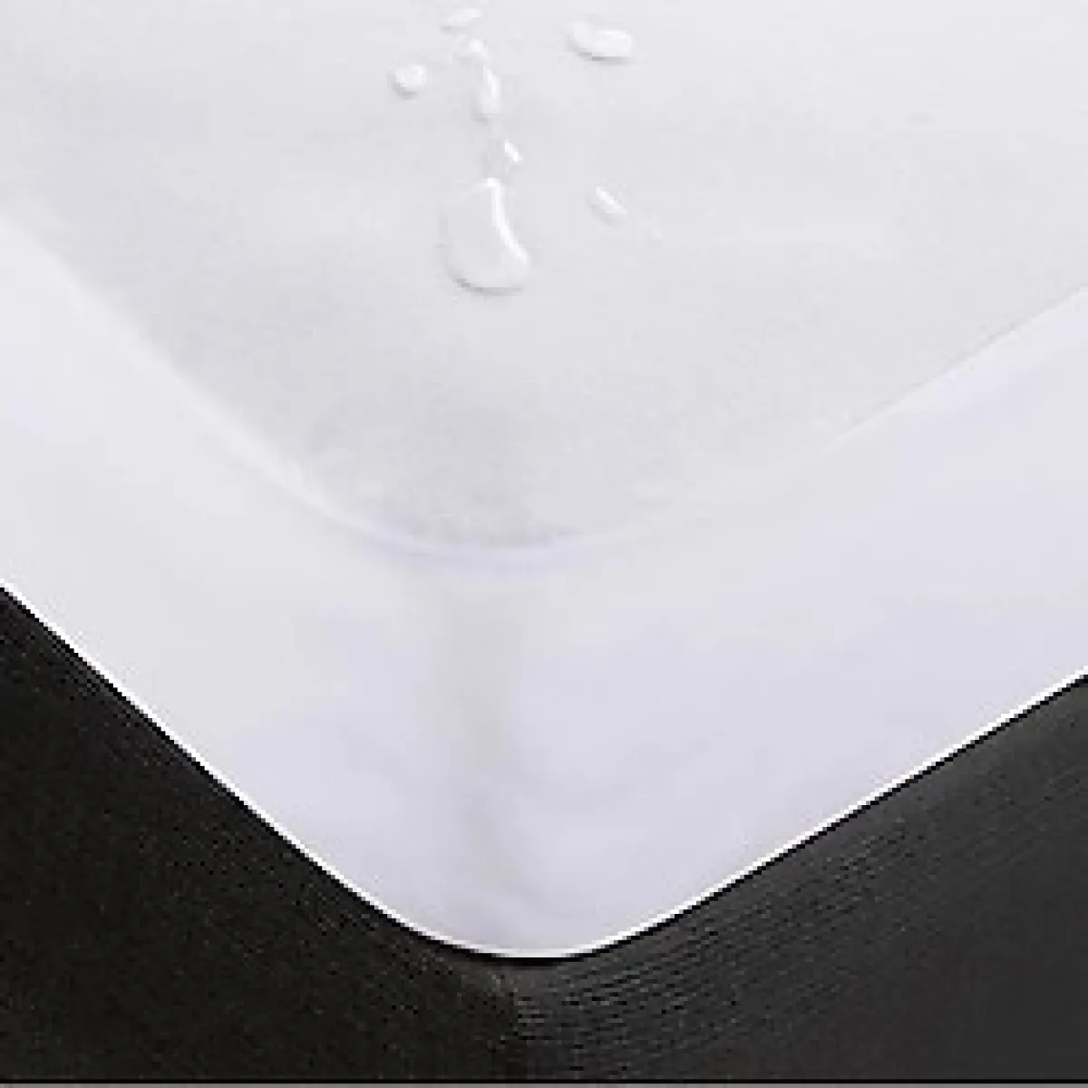 150x200 Cm Çift Kişilik Fitted Geçmeli Sıvı Geçirmez Alez Pamuklu Yatak Koruyucu