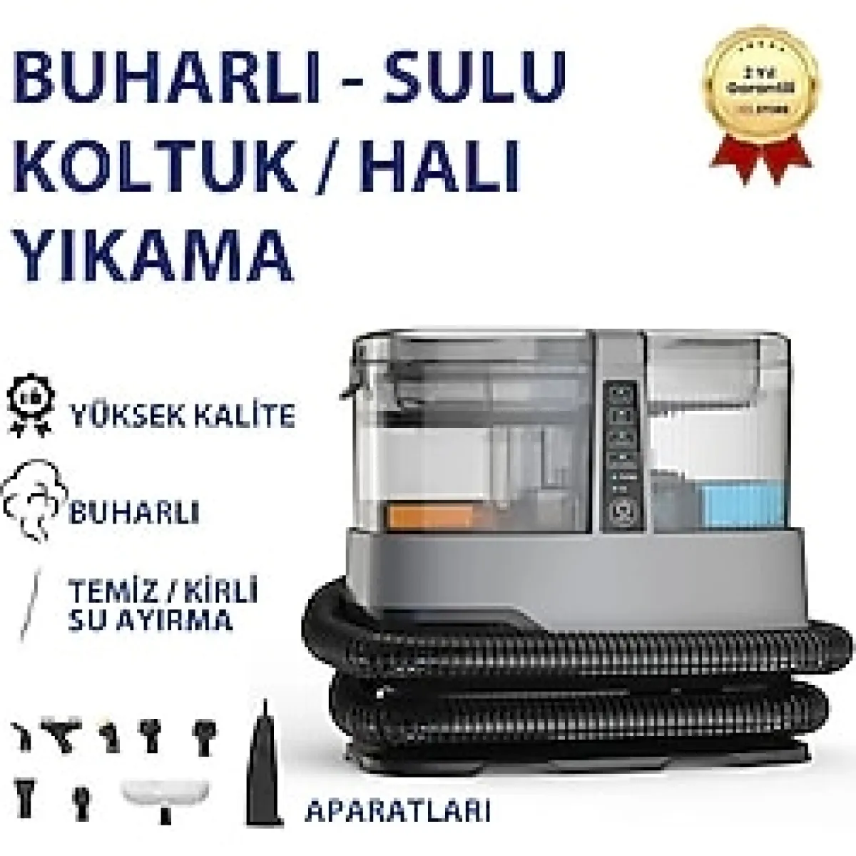 4 Modlu Çok Amaçlı Buharlı Koltuk Ve Halı Yıkama Makinesi, Vakumlu Leke Çıkarıcı Temizlik Robotu