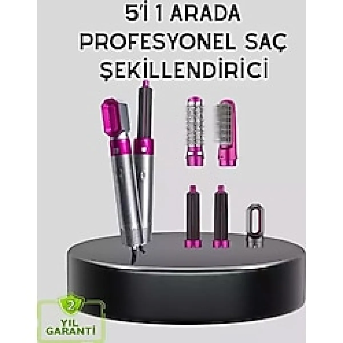 5'I 1 Arada Saç Şekillendirme Makinesi Hızlı Kuruma Ve Kuaför Kalitesinde Sonuç