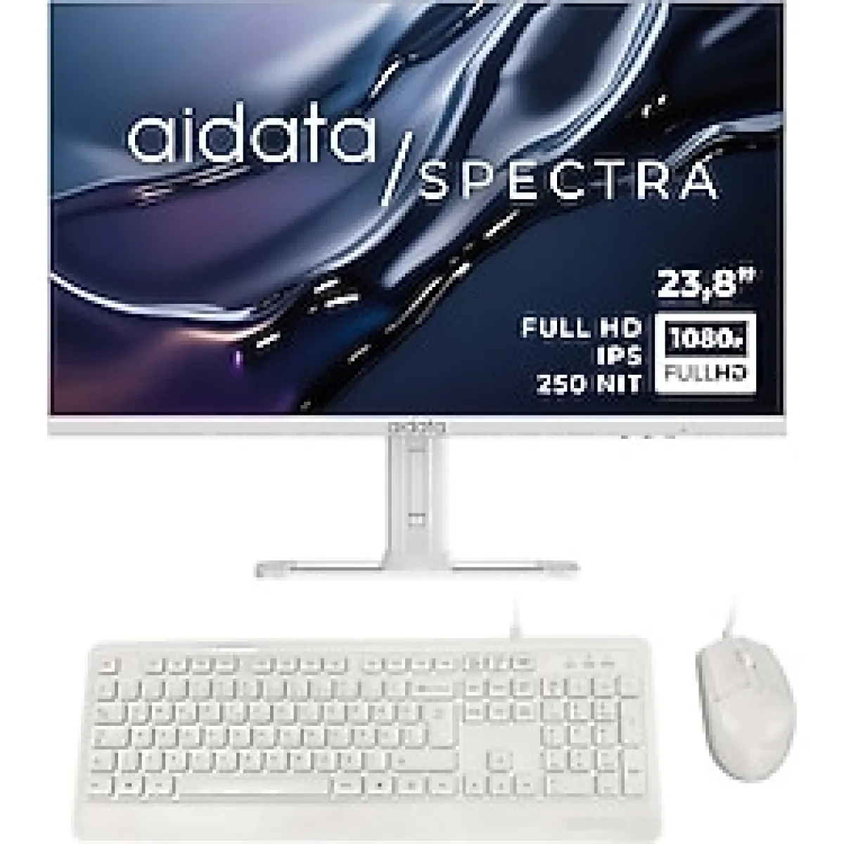 Aidata Spectra Intel Core i7 12700H 16GB 512GB SSD Freedos 23.8" All In One Bilgisayar - Beyaz