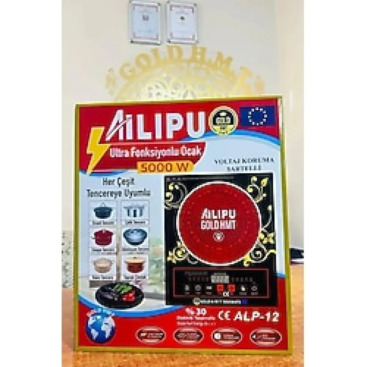 Ailipu/alipu 5000 Watt Her Tencereye Uyumlu Ocak