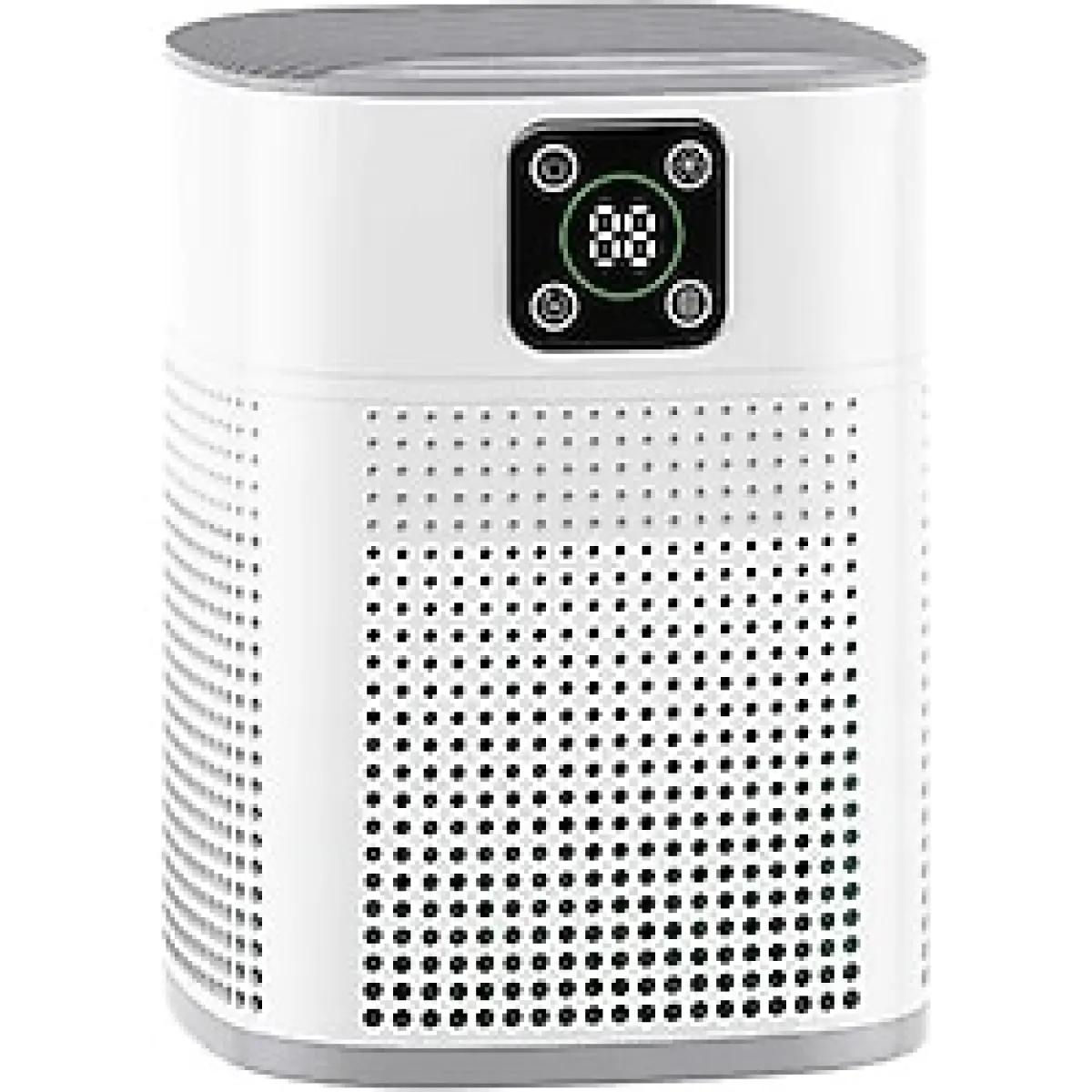 Air Purifier Hava Temizleme Cihazı Ev Taşınabilir Gerçek H13 Hepa Karbon Filtre Hava Temizleyici - Beyaz