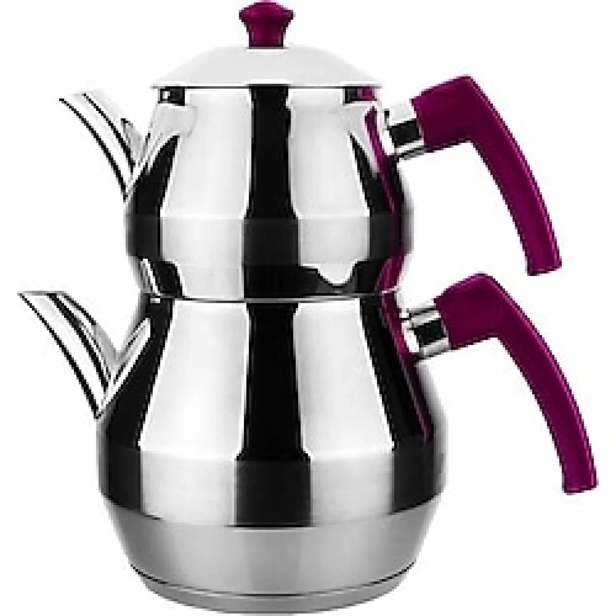 Akdeniz Fanus Aile Boy Çelik Çaydanlık