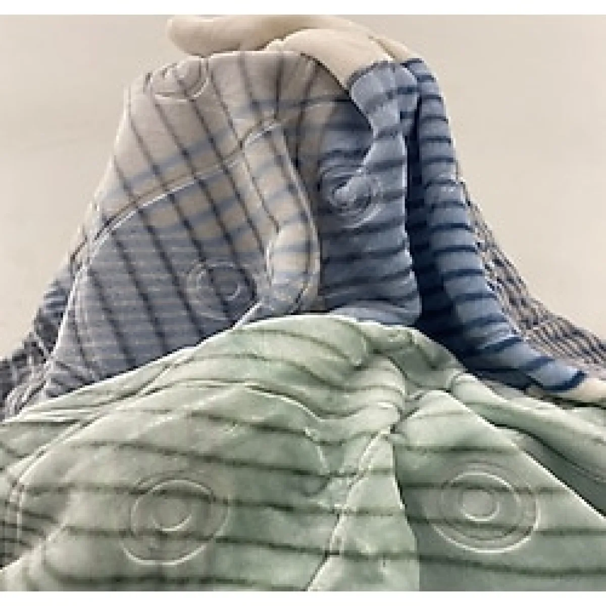 Aksu Vizon Battaniye Tek Kişilik 557 - Renkli - 155 x 215 cm