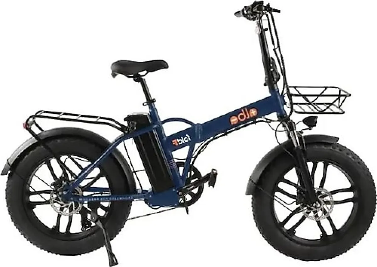 Alba Fold F Premium 500 W Lacivert Katlanabilir Elektrikli Bisiklet