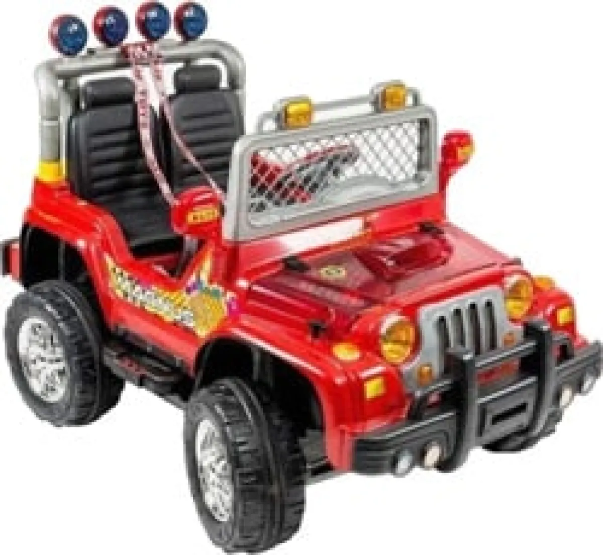 Aliş 504K Mega Çift Kişilik 12 V Uzaktan Kumandalı Akülü Araba