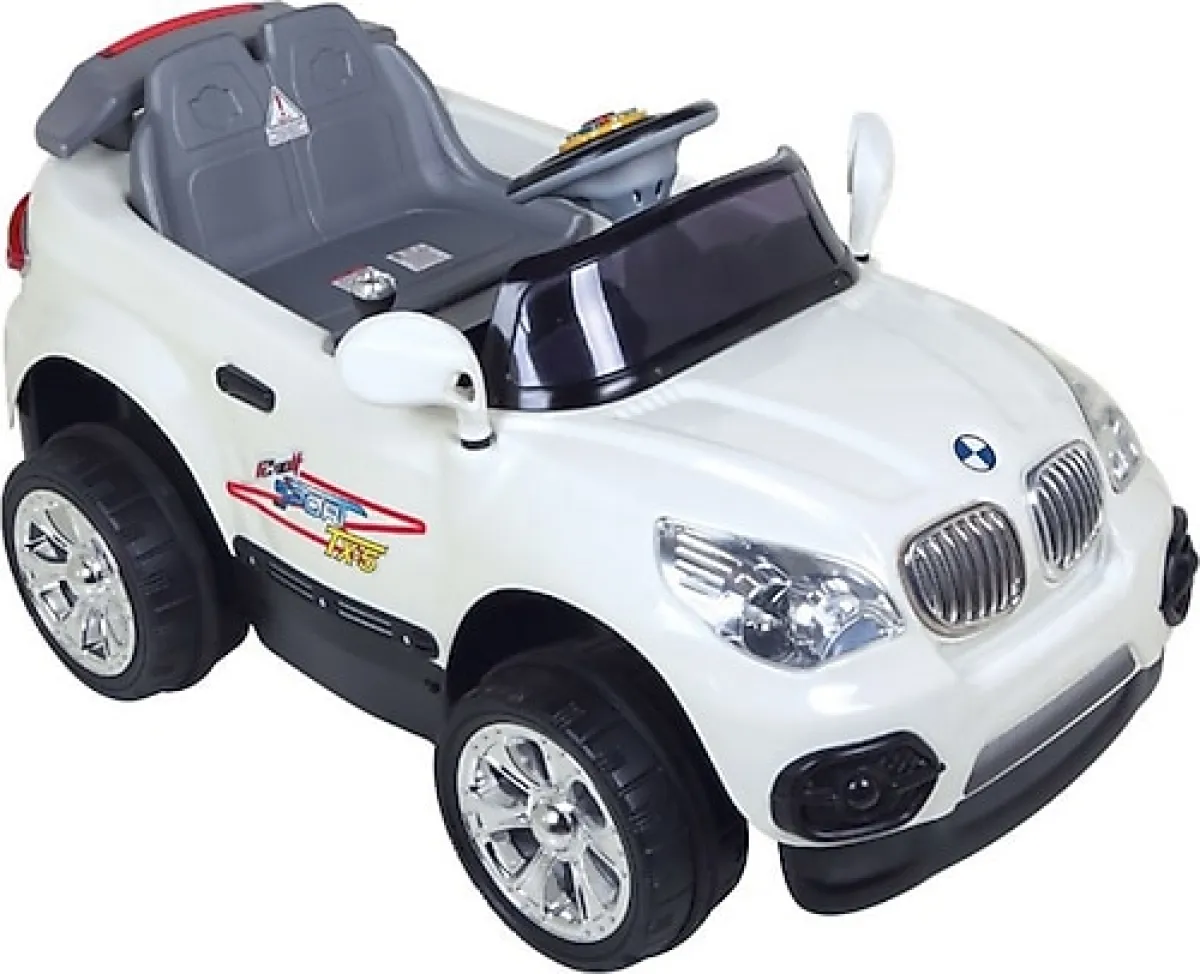 Aliş 605K TX5 Sport Beyaz 12 V Uzaktan Kumandalı Akülü Araba