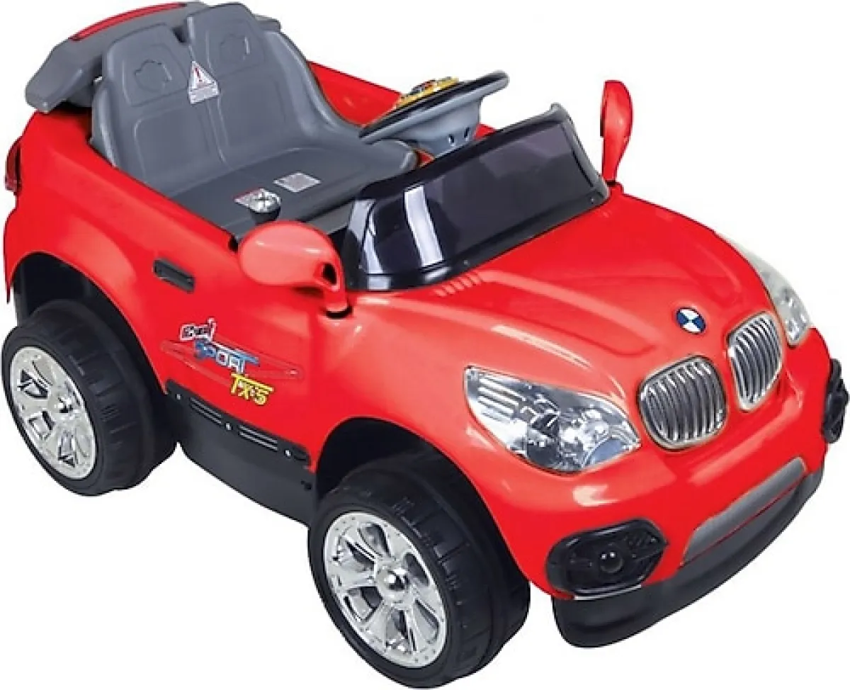 Aliş 605K TX5 Sport Kırmızı 12 V Uzaktan Kumandalı Akülü Araba