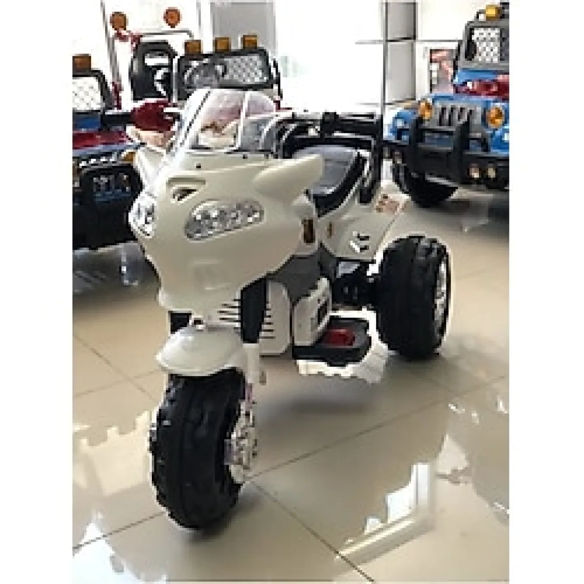 Aliş Toys Goway 12 Volt Turbo & Müzik Çalarlı Elden Gazlı Dev Motor 3-9 Yaş