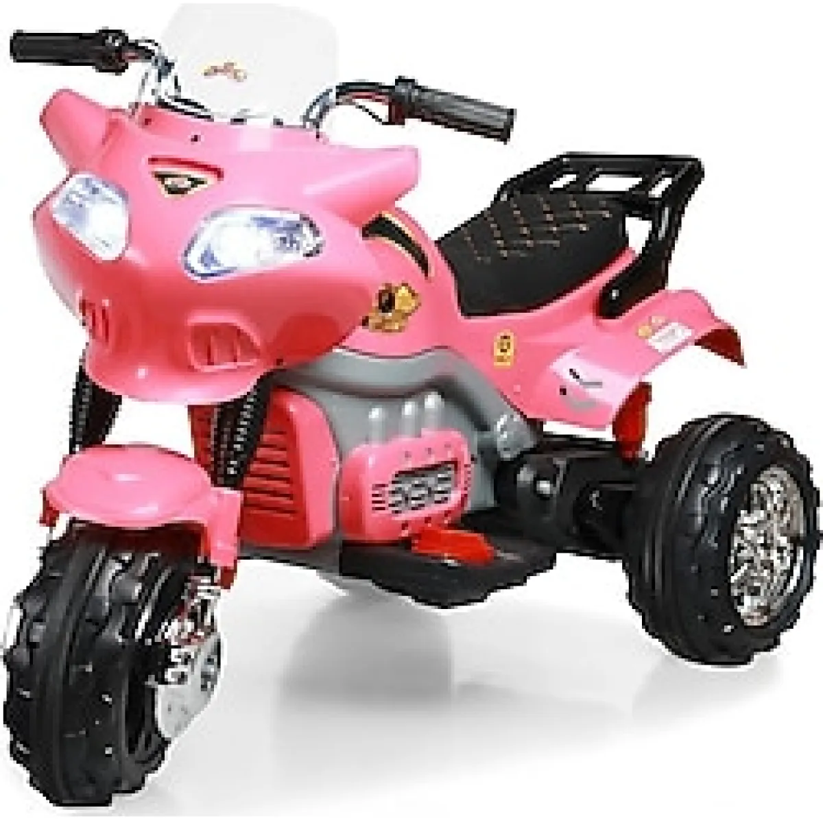 Aliş Turbo Go Way 12V Akülü Motor - Yeni Nesil Hassas Elden Gazlı ve Deri Koltuklu - Pembe