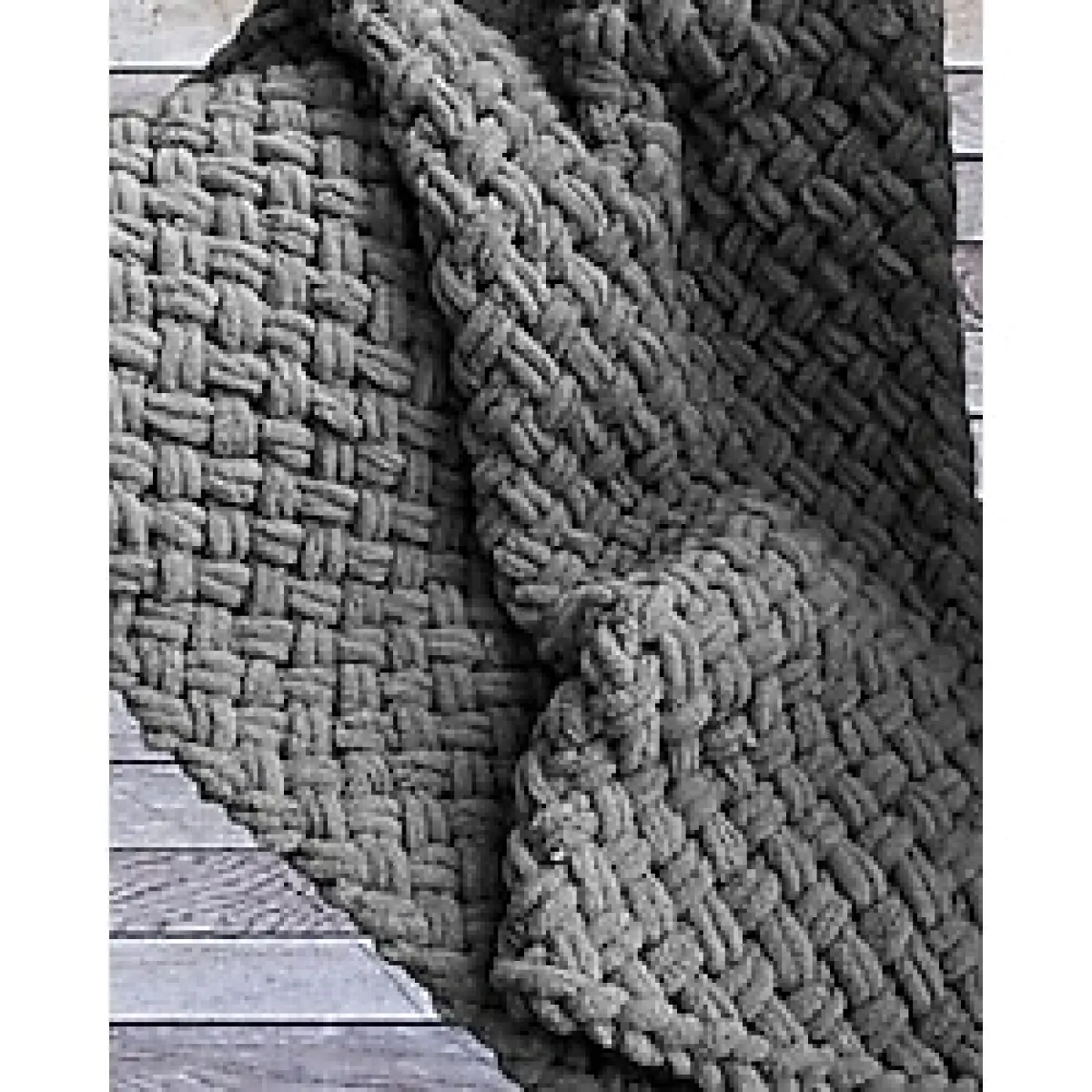 Alize Puffy Sepet Model Battaniye - Antrasit