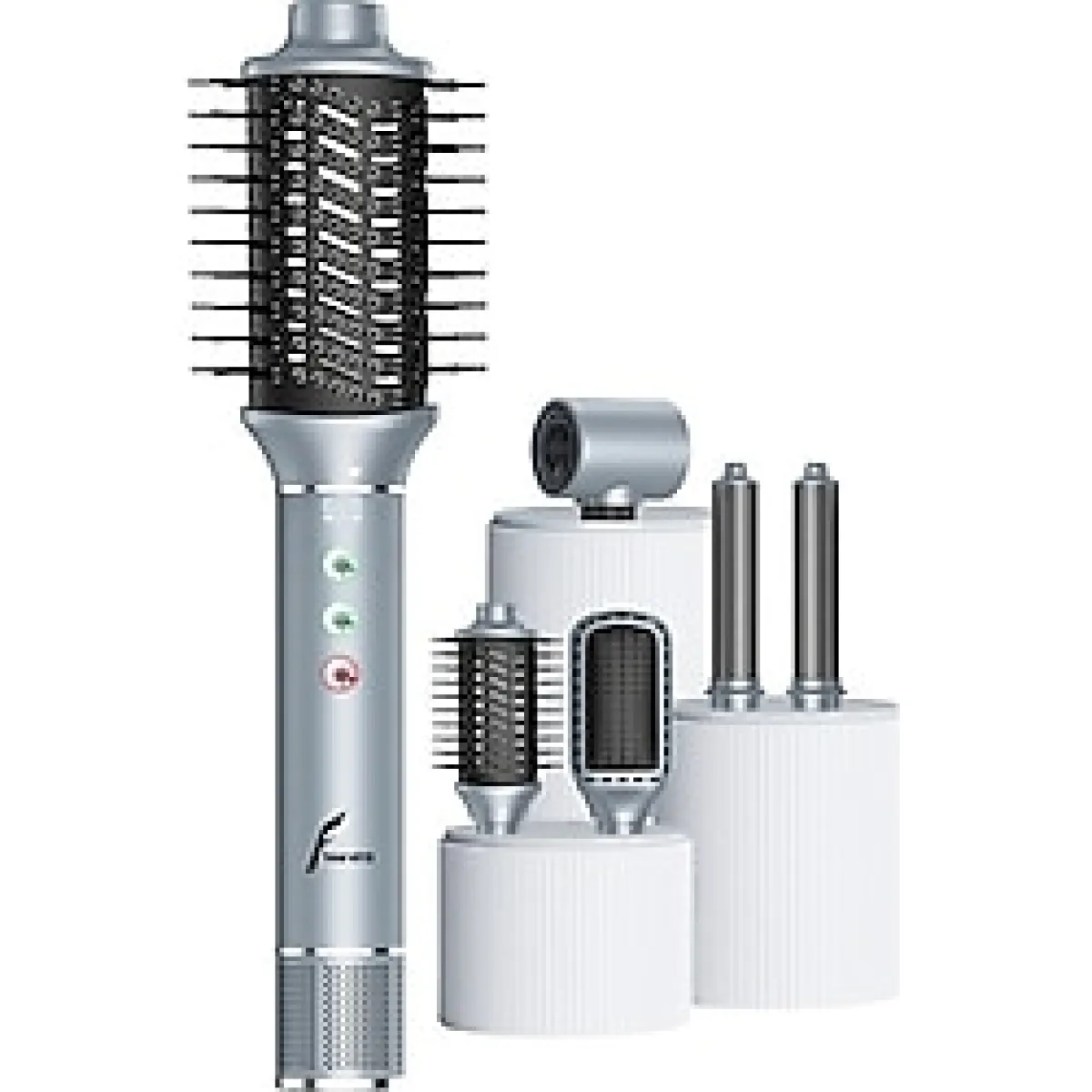 Allians 5'li Çok Fonksiyonlu Hava Üflemeli Saç Şekillendirici ve Kurutucu - Açık Bej - Seçenek 1