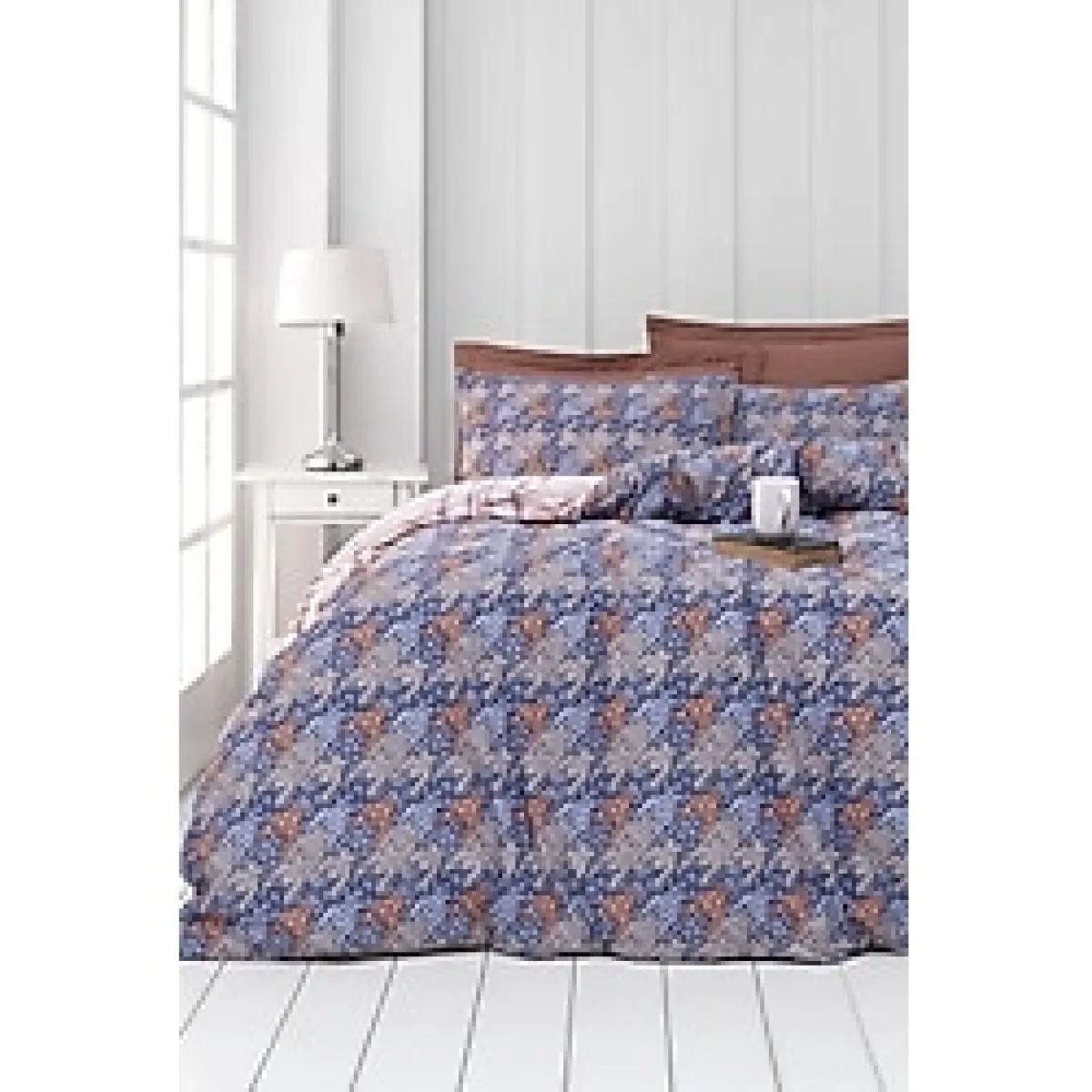 Altınbaşak Ludano Cinnamon Çift Kişilik Complete Set - Mor - 200 x 220 cm