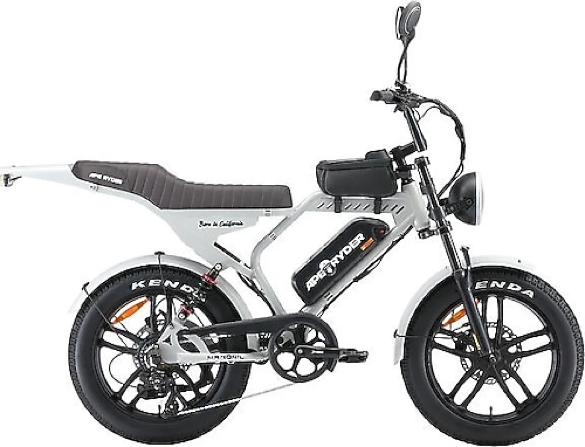 Ape Ryder Mandrill 1000 W Gri Elektrikli Bisiklet