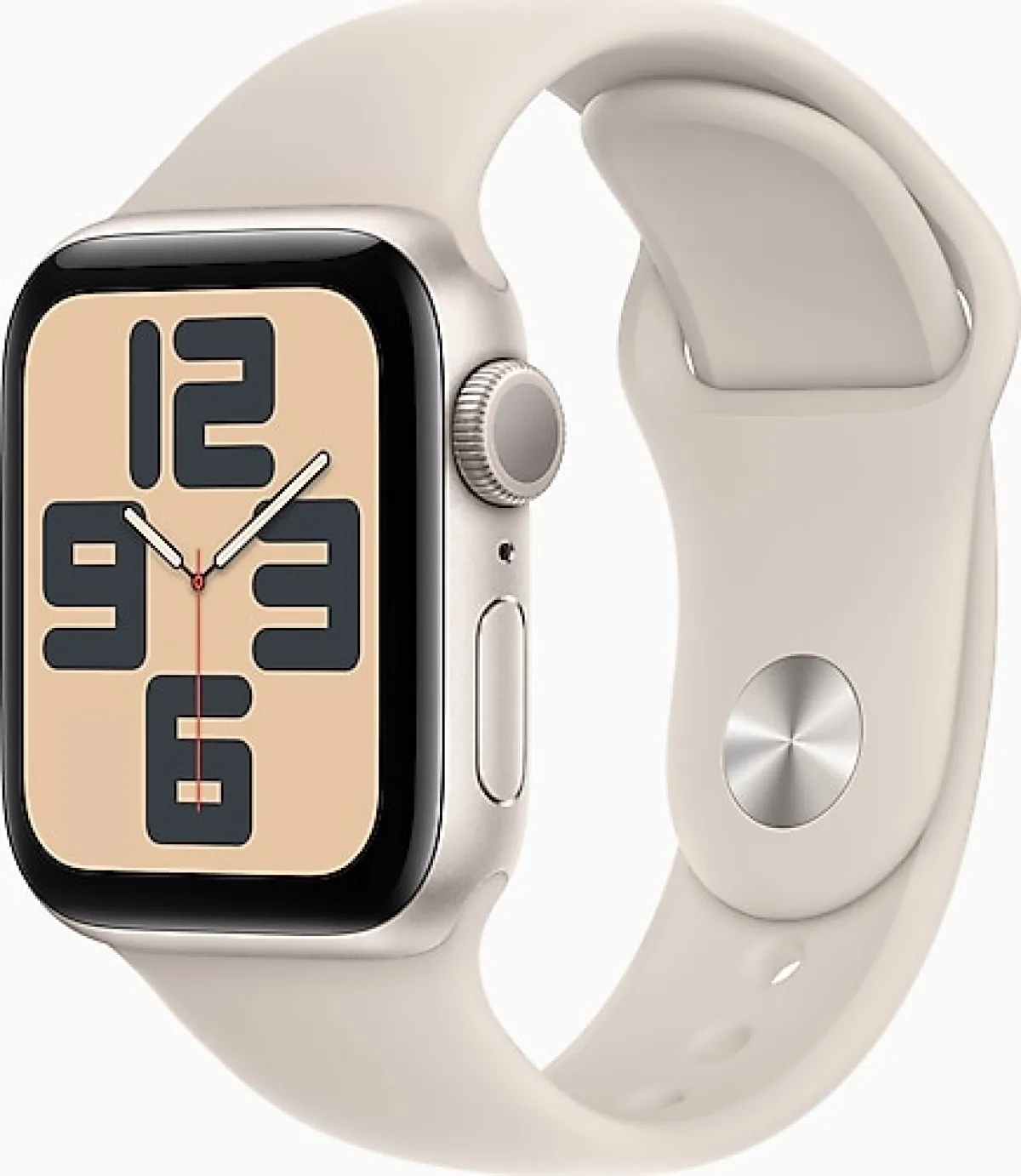Apple Watch SE 2 2023 GPS 40mm Yıldız Işığı Alüminyum Kasa ve Spor Kordon Akıllı Saat