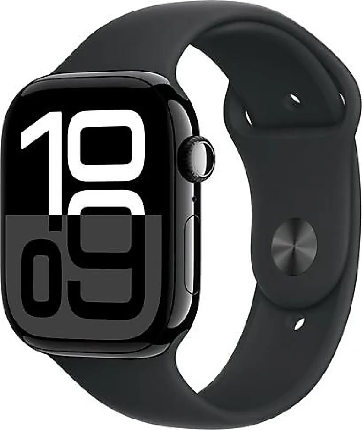 Apple Watch Series 10 GPS 46mm Simsiyah Alüminyum Kasa ve Siyah Spor Kordon Akıllı Saat