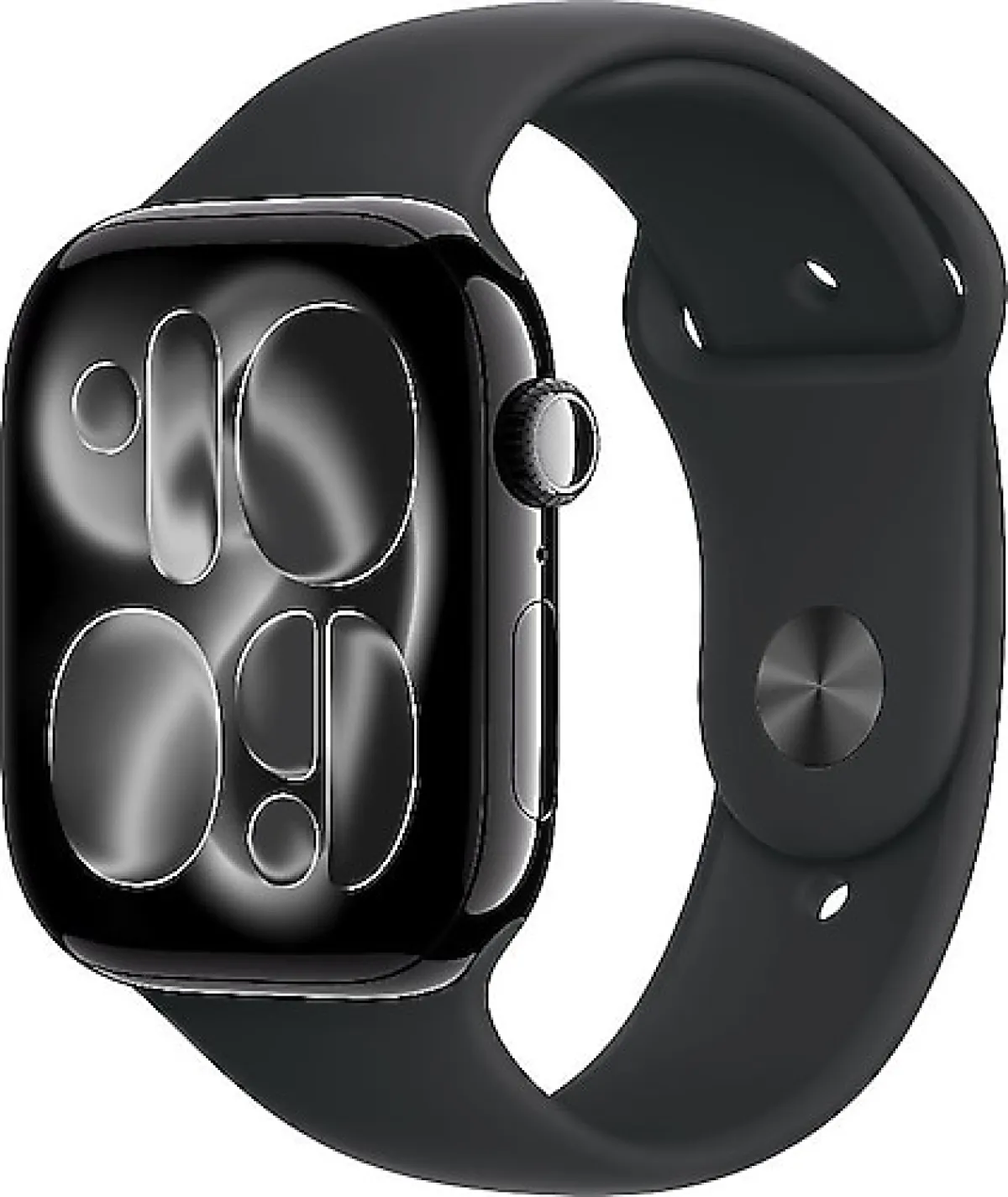 Apple Watch Series 11 GPS 46mm Simsiyah Alüminyum Kasa ve Siyah Spor Kordon Akıllı Saat