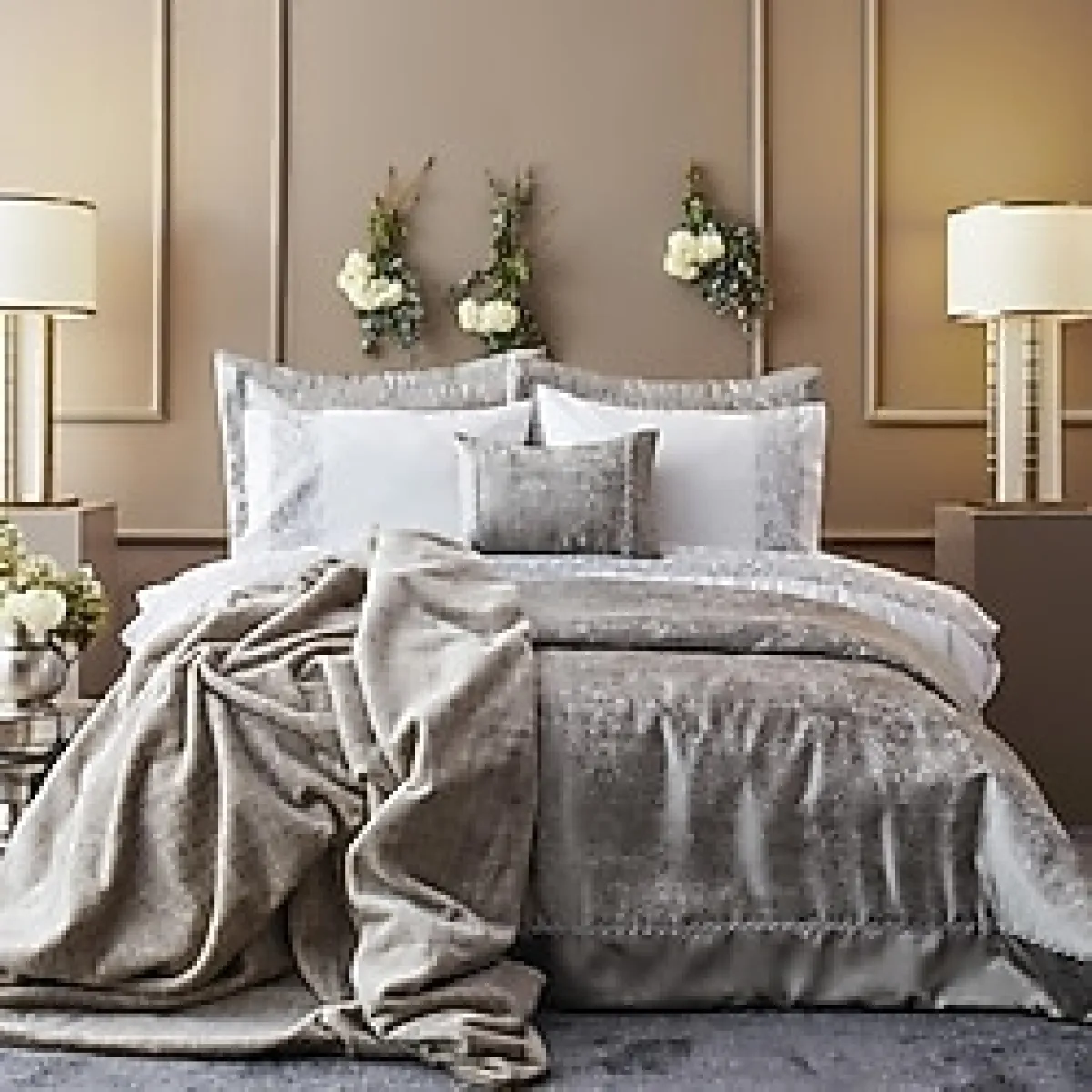 Apricitas Home Silva Çeyiz Seti - Gri