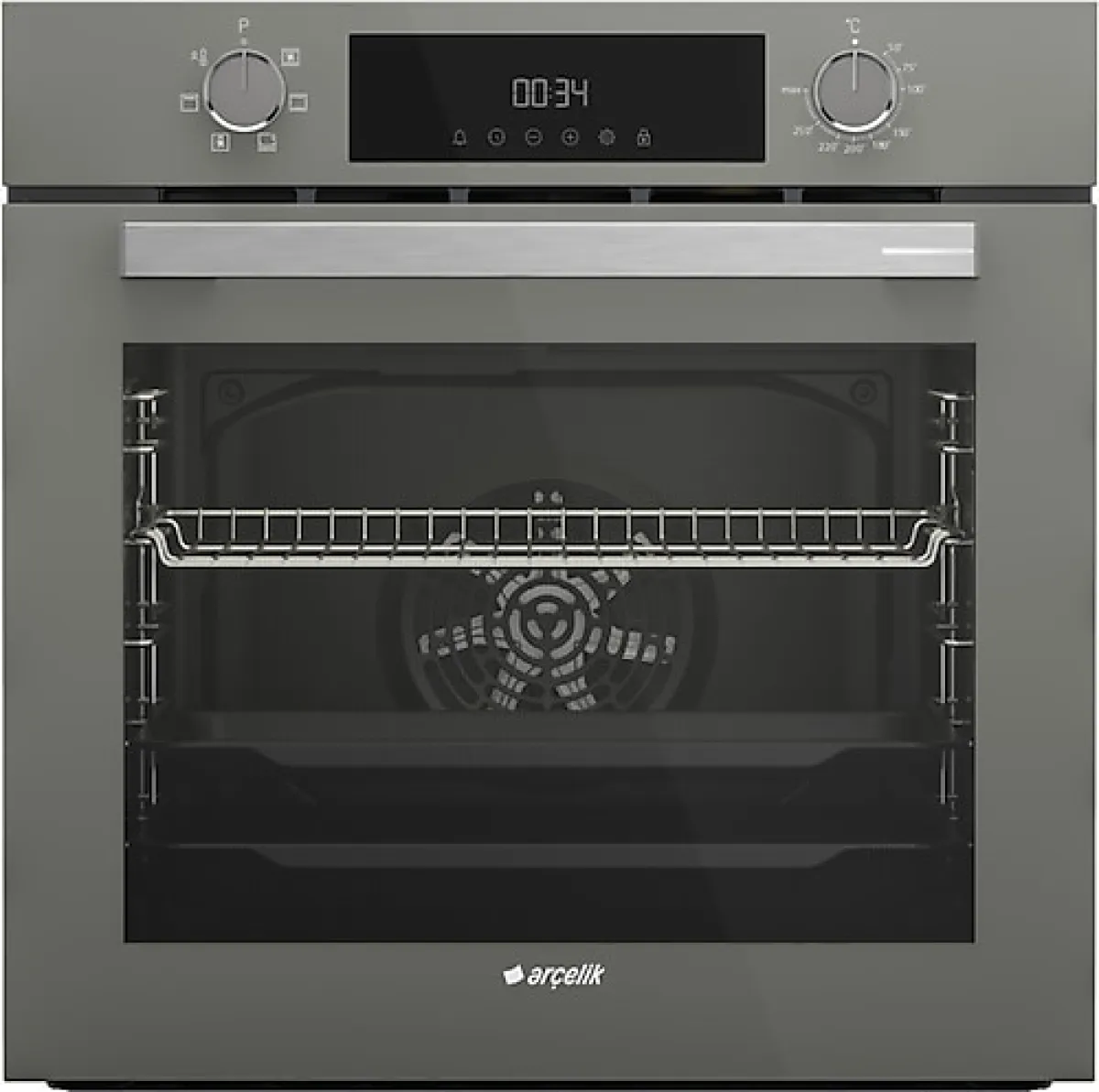 Arçelik AFC 330 G Gri Ankastre Fırın