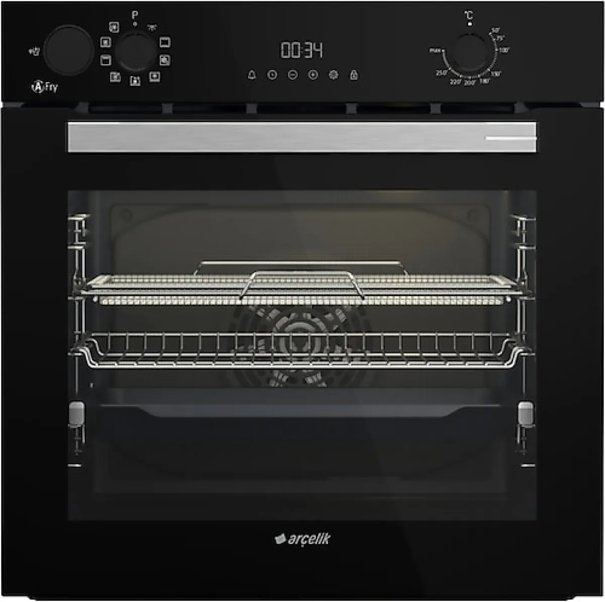Arçelik AFC 361 S Siyah A Fry Ankastre Fırın