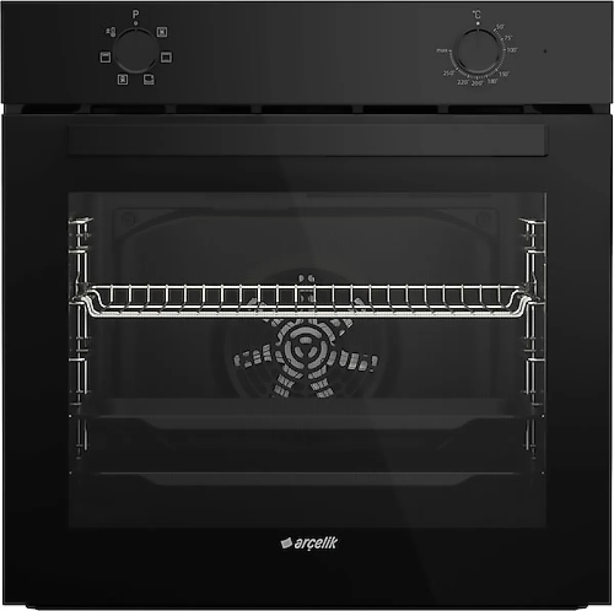 Arçelik AFM 130 S Siyah Ankastre Fırın