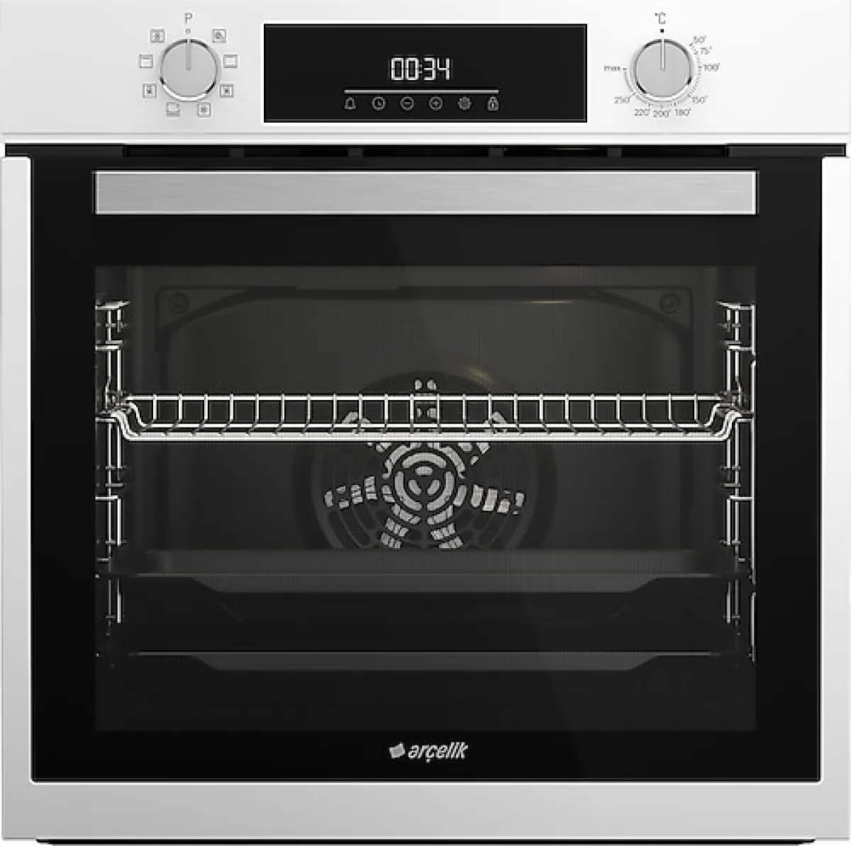 Arçelik AFM 340 B Beyaz Ankastre Fırın