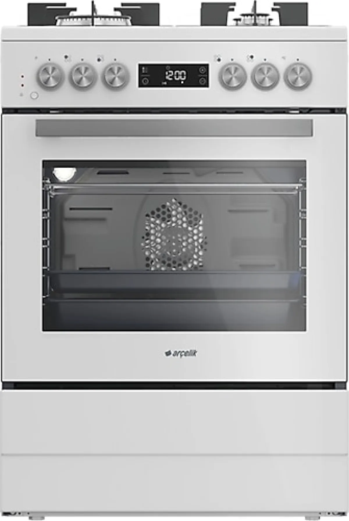 Arçelik F 8541 EBCB Beyaz Ocaklı Fırın