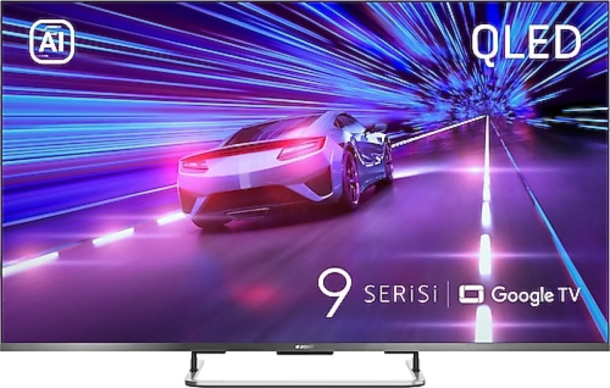 Arçelik Imperium 9 A 955 C AI 4K Ultra HD 55" 140 Ekran Uydu Alıcılı Google Smart QLED TV