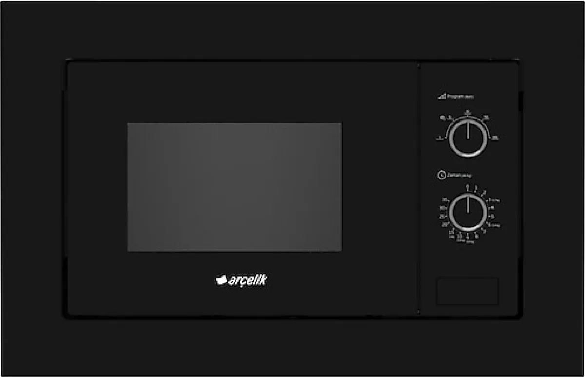 Arçelik MA 2030 S 20 lt Siyah Ankastre Mikrodalga Fırın