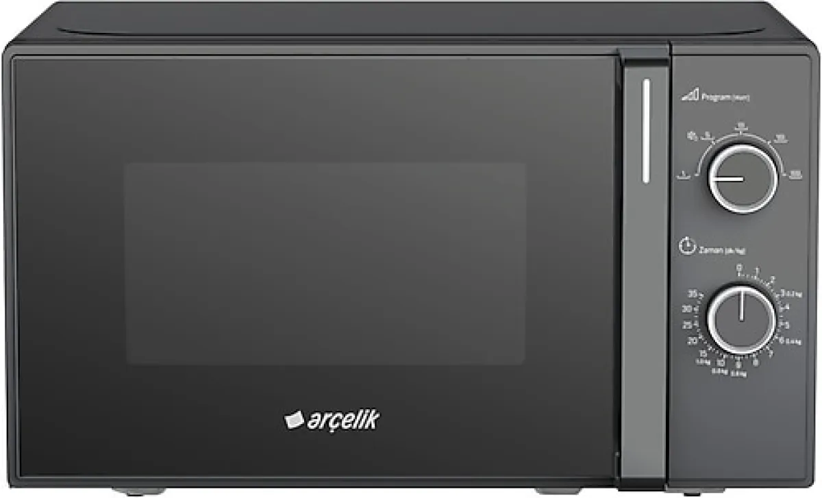 Arçelik MD 201 S 20 lt Siyah Mikrodalga Fırın