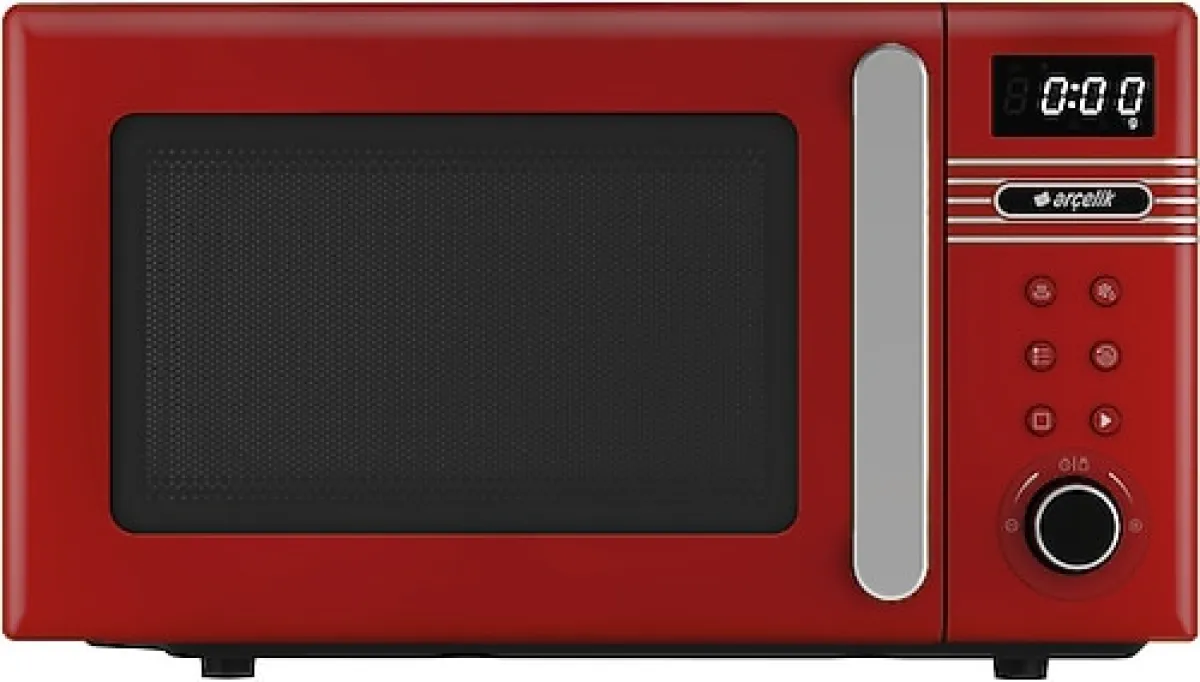 Arçelik MD 220 K Vintage 20 lt Kırmızı Mikrodalga Fırın