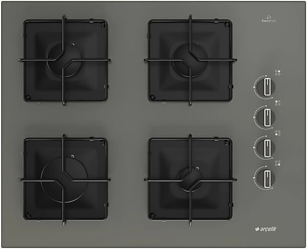 Arçelik OCD K 651 EG Gri Ankastre Ocak