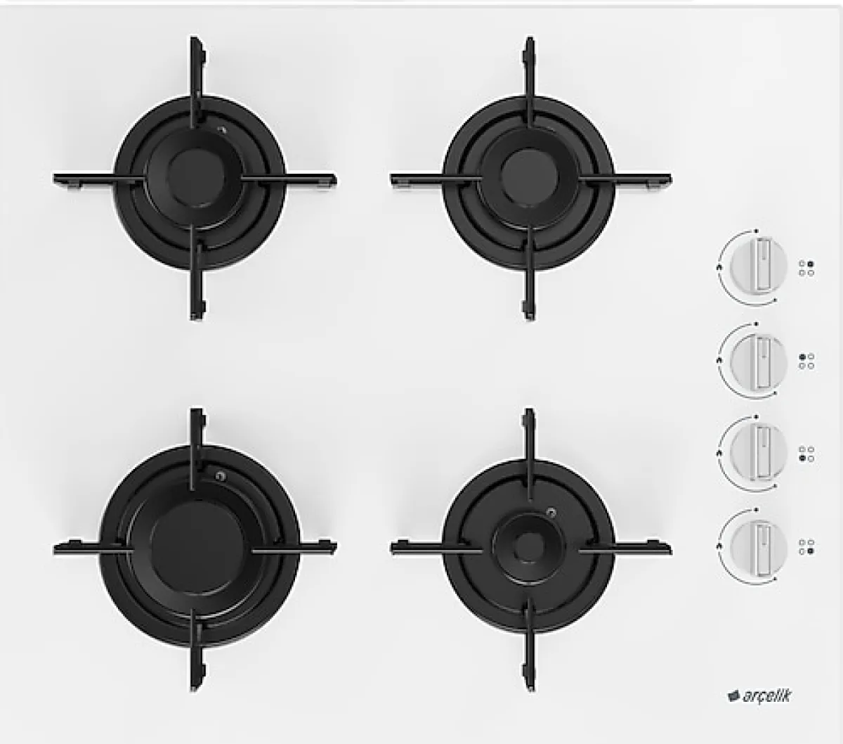 Arçelik OCD T 601-1 EHB Beyaz Ankastre Ocak