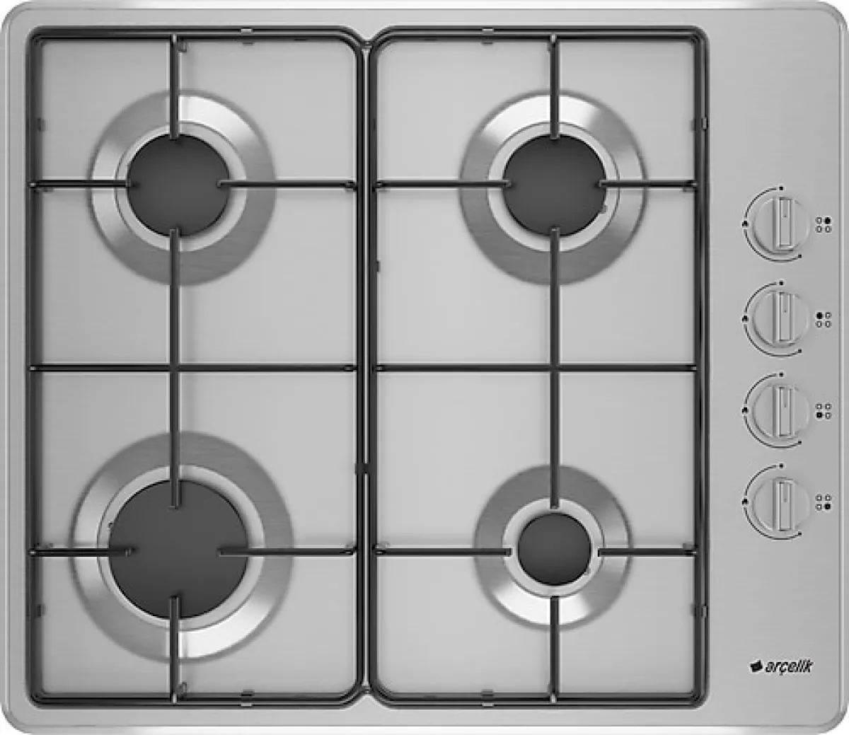 Arçelik SOMD D 611EI Inox Set Üstü Ocak