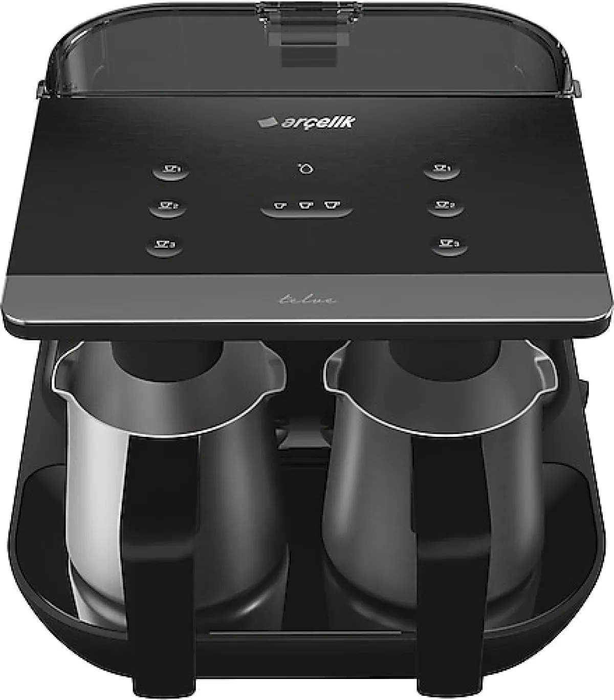 Arçelik TKM 9961 S Telve Siyah İkili Türk Kahve Makinesi