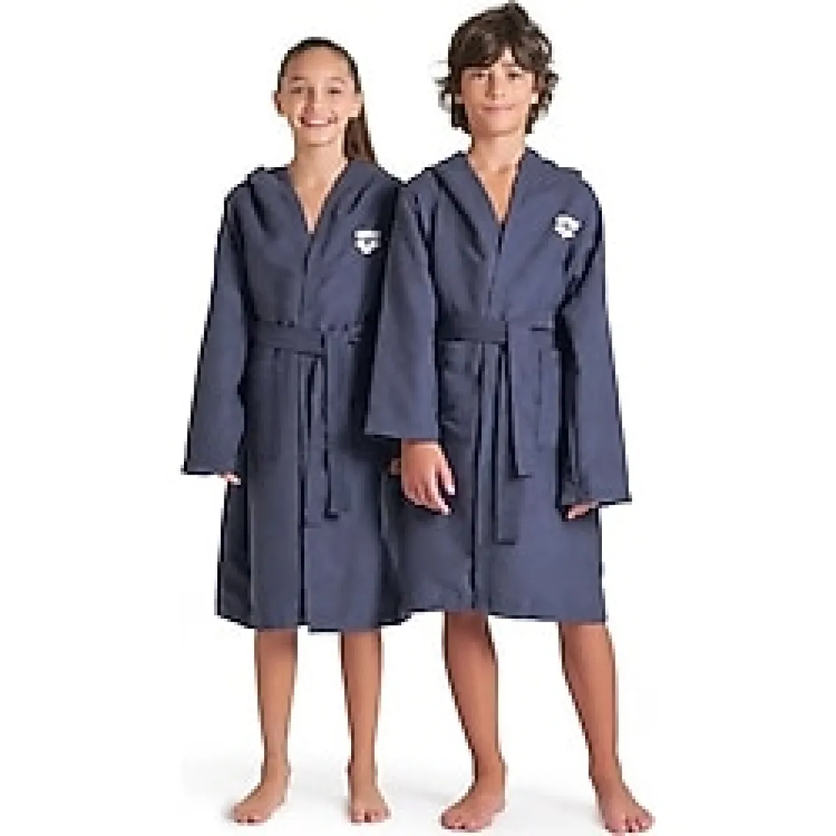 Arena Zeal Jr Çocuk Bornozu 009042710 - 8 - 9 Yaş - Gri