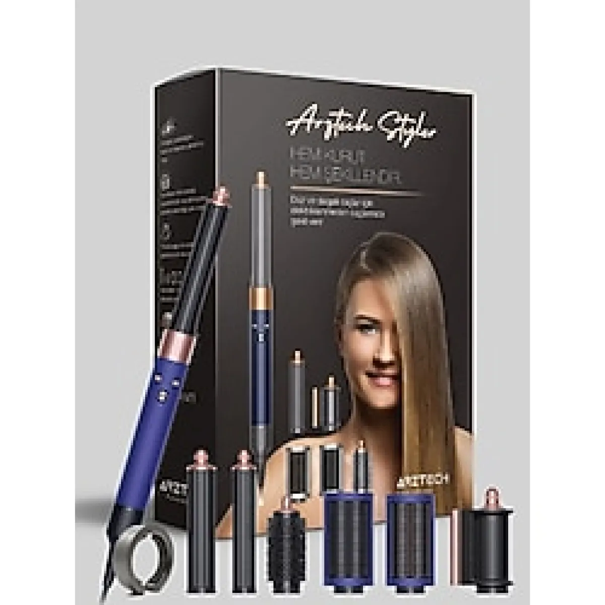 ARZTECH Styler saç kurutma ve şekillendirici set