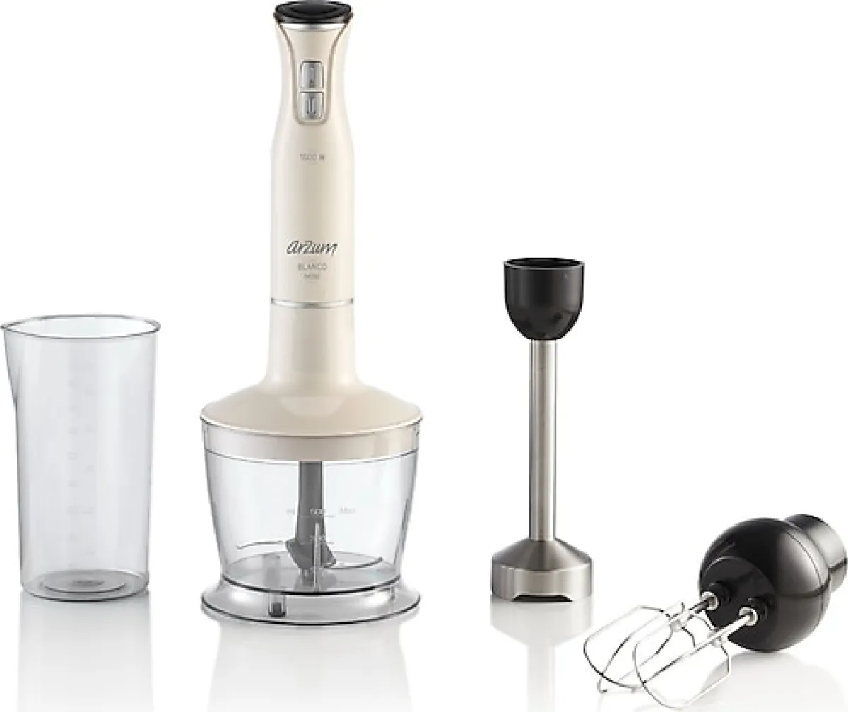 Arzum AR1140 Blanco Mini 1500 W Blender Seti