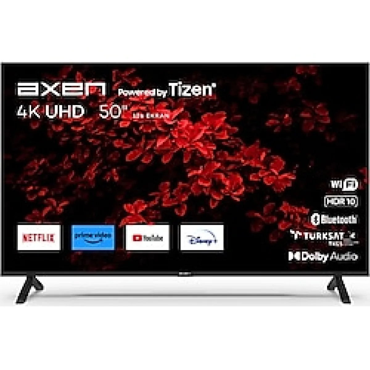 Axen AX50FMN501 4K Ultra HD 50" 127 Ekran Uydu Alıcılı Smart LED TV