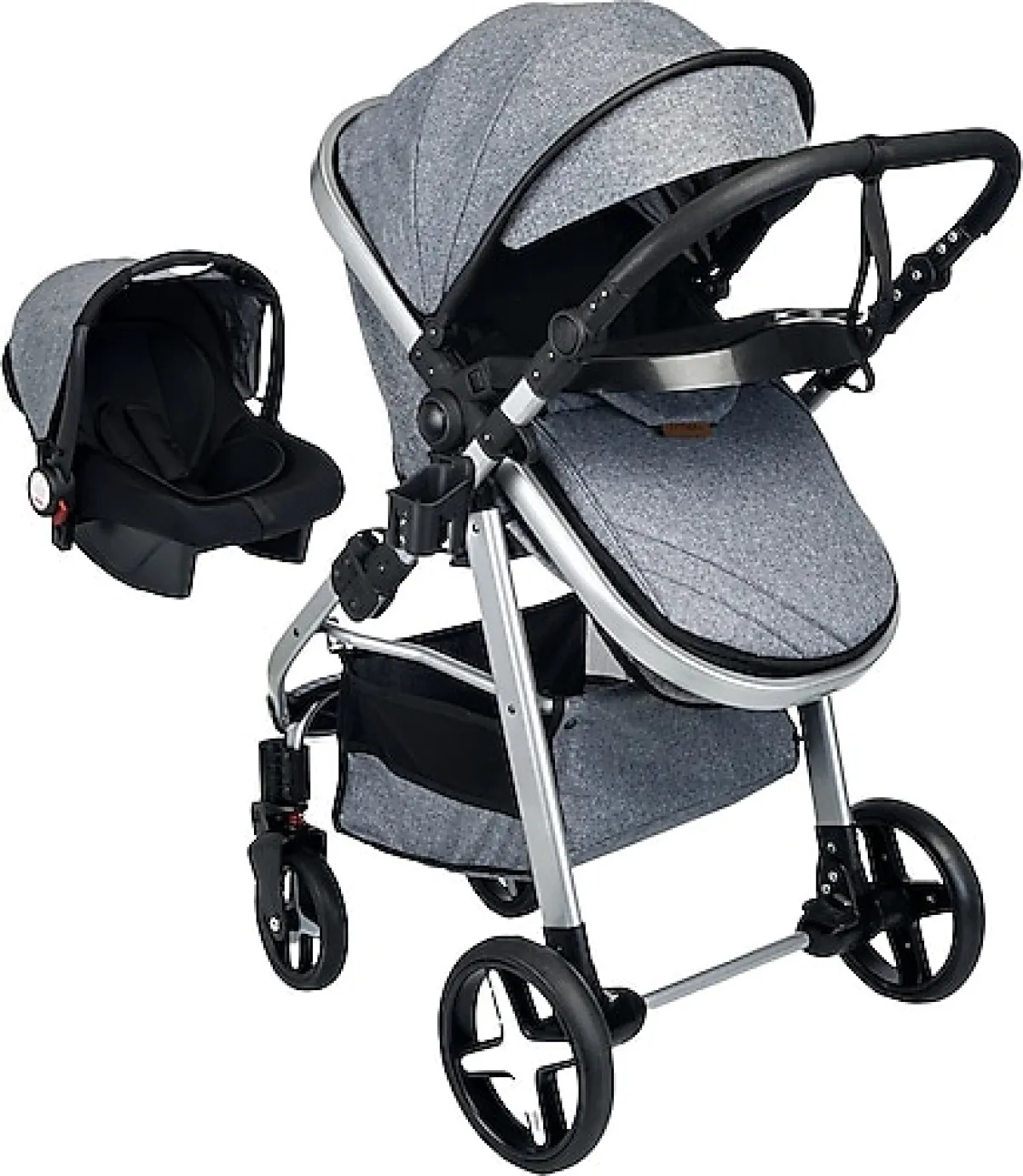 Baby Home 950 Tayla 6 in 1 Çift Yönlü Travel Sistem Bebek Arabası