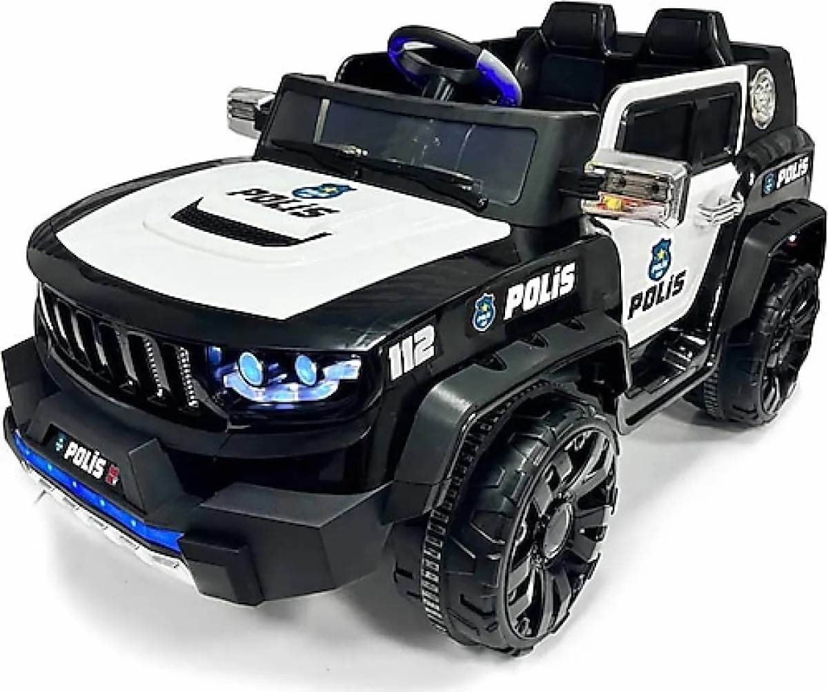 Baby&Toys Polis 4x2 12 V Uzaktan Kumandalı Akülü Araba