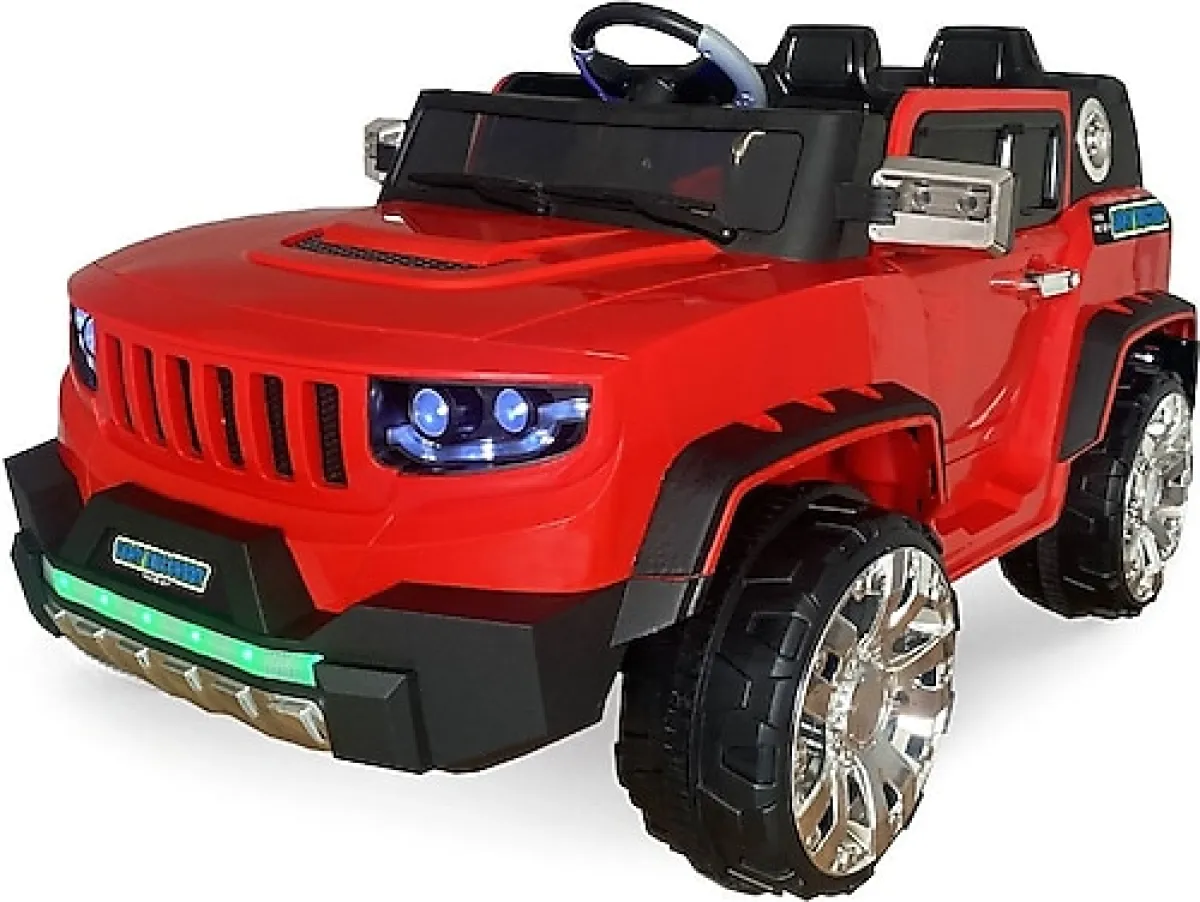 Baby&Toys Samy Discovery 4x2 Uzaktan Kumandalı Kırmızı 12 V Akülü Araba