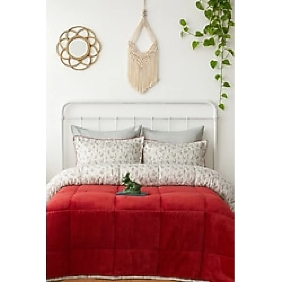Bedline Softly Uyku Seti Tek Kişilik Allegro - Kırmızı