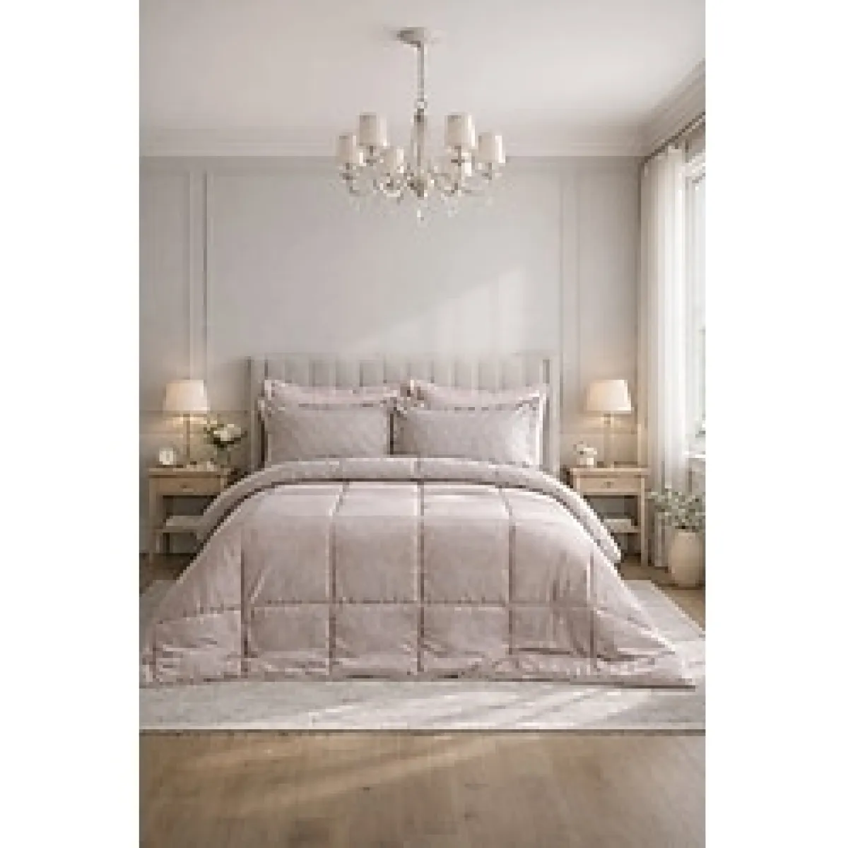 Bedline Softly Uyku Seti Tek Kişilik Matilda Blush - Pembe