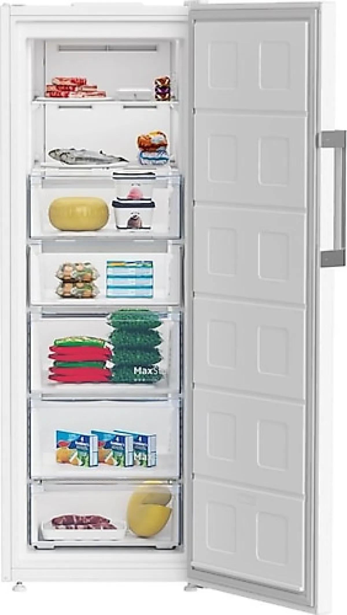 Beko 7071 NFB 7 Çekmeceli Dikey No Frost Derin Dondurucu