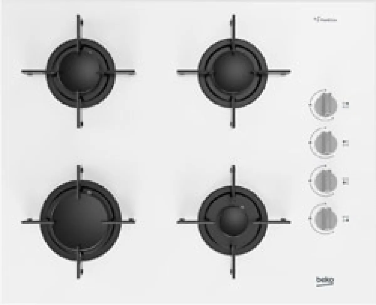 Beko BOCD T 6510 EB Beyaz Ankastre Ocak