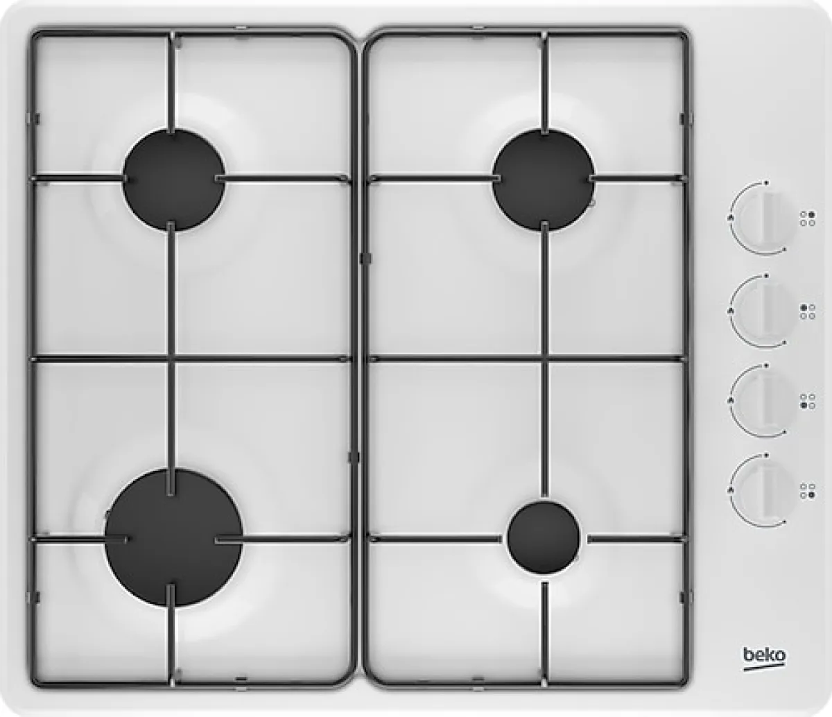 Beko BSOMD D 611EB Beyaz Set Üstü Ocak