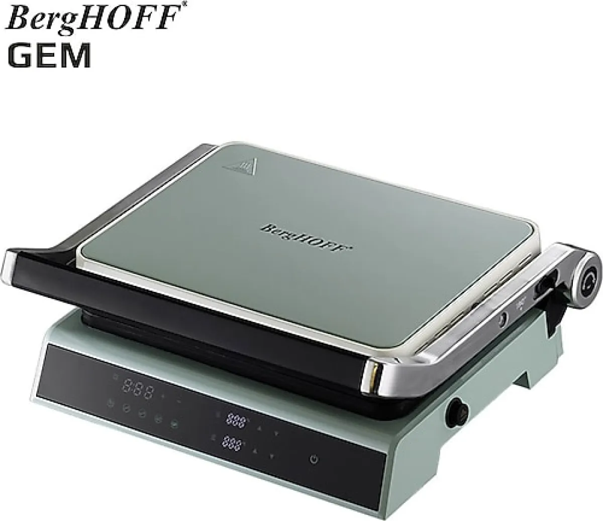 Berghoff Gem Retro 2000 W Mint Yeşil Izgara ve Tost Makinesi
