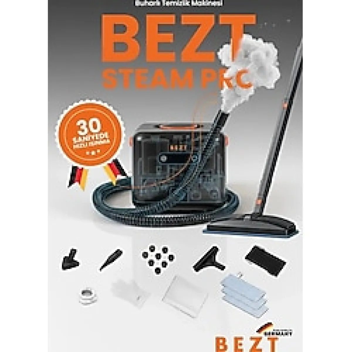 Bezt Steam Pro Buharlı Temizlik Makinesi